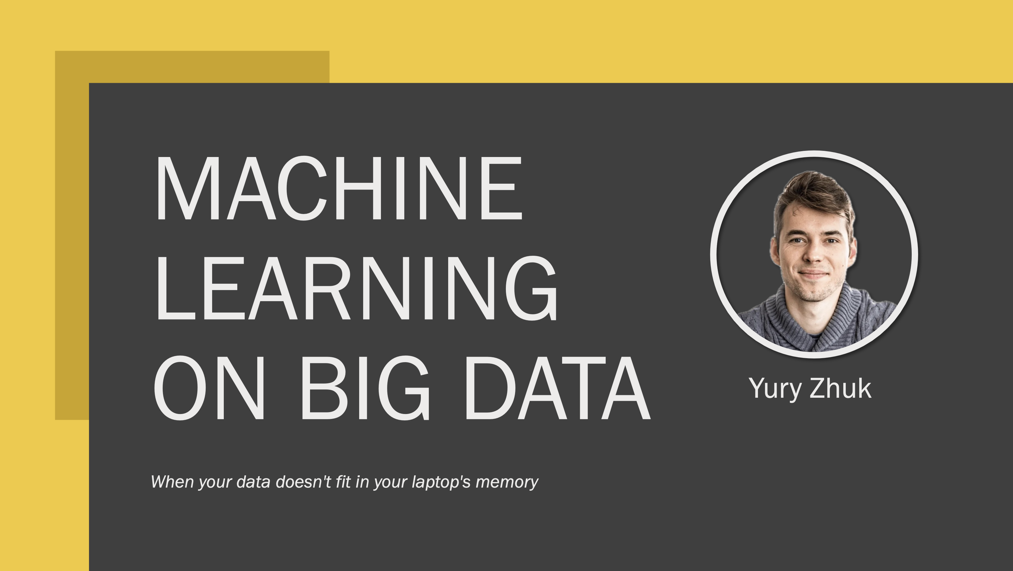 Machine Learning on Big Data Workshop