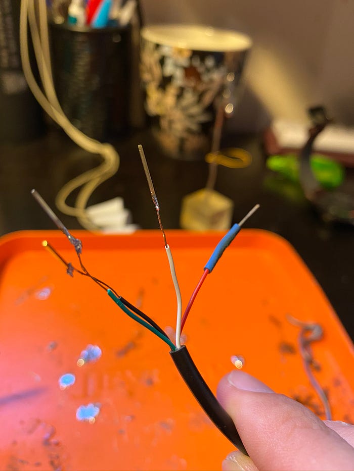 Cable construction attempt 1